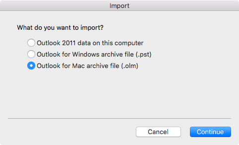 Mac Outlook For 2011 Multiple Local Folders