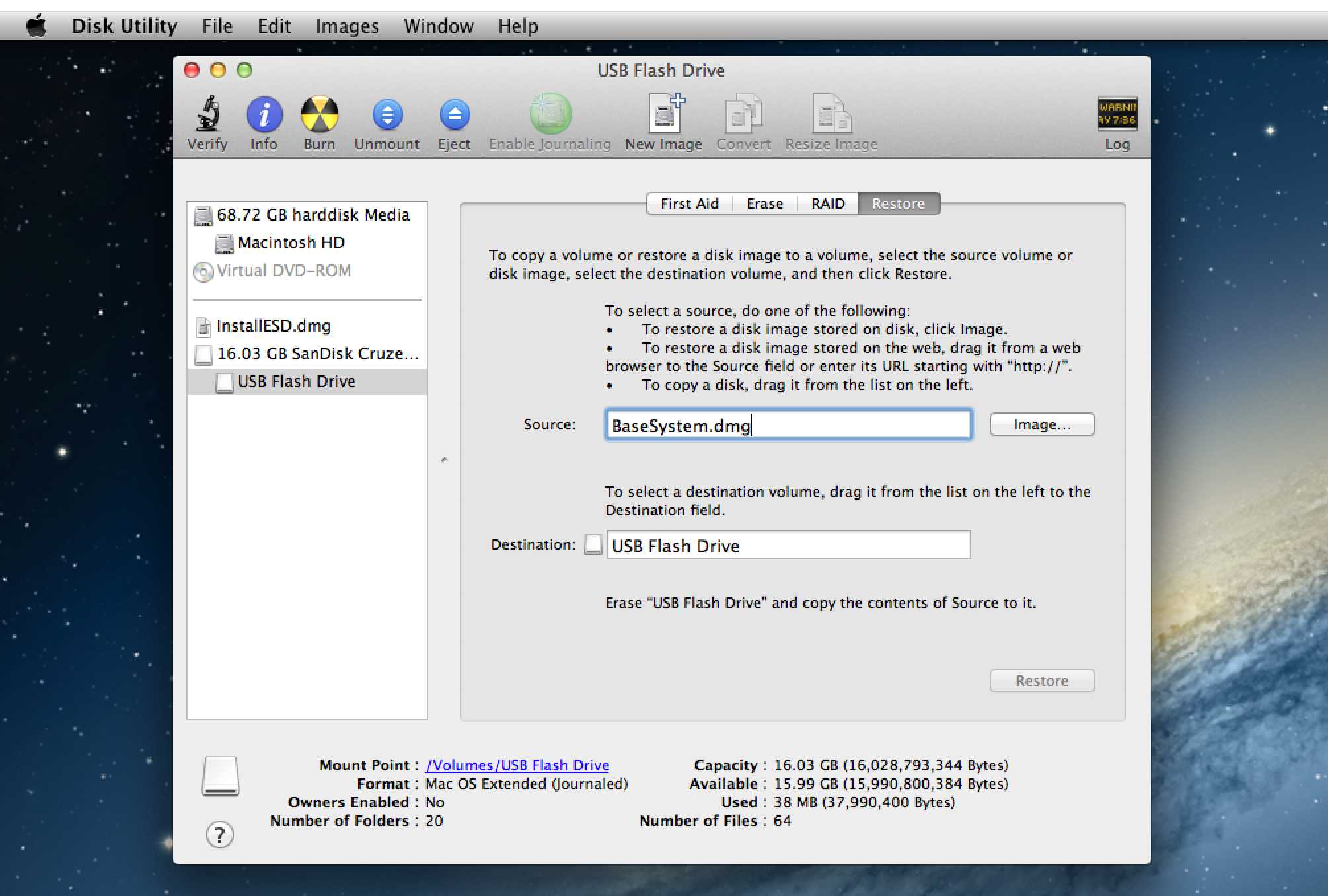 How To Make A Bootable Usb For Mac Os X Mavericks